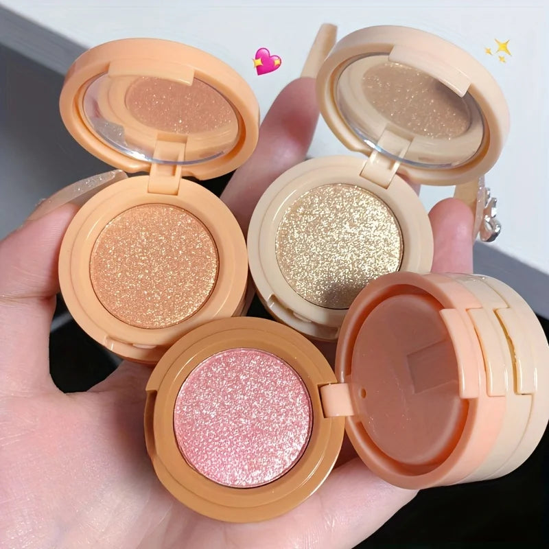 Paleta 3 em 1 - blush e 2 iluminadores